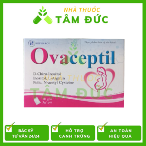 Thuốc Ovaceptil Giá Bao Nhiêu? Mua Ở Đâu? - [Tặng Vitamin E]