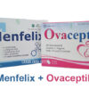 bộ đôi sản phẩm ovaceptil và menfelix