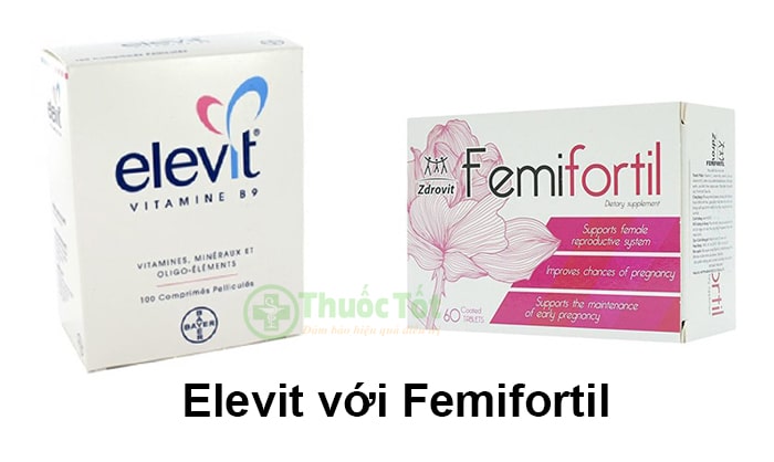 elevit với femifortil